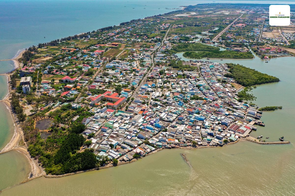 Hình ảnh huyện Cần Giờ, nơi có sự phân hoá rõ nét về giá đất trong những năm qua