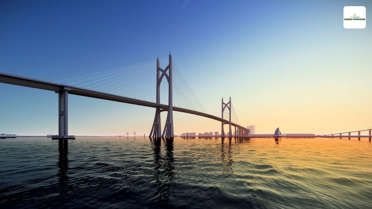 Phối cảnh cầu Cần Giờ – Vũng Tàu, hạ tầng chiến lược của  Paradise