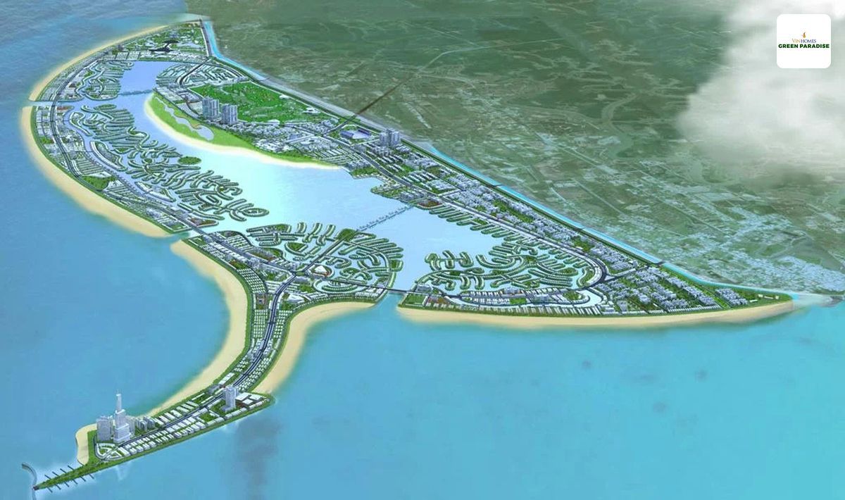 Vị trí Vinhomes Cần Giờ có 1 mặt giáp rừng nguyên sinh 1 mặt giáp biển