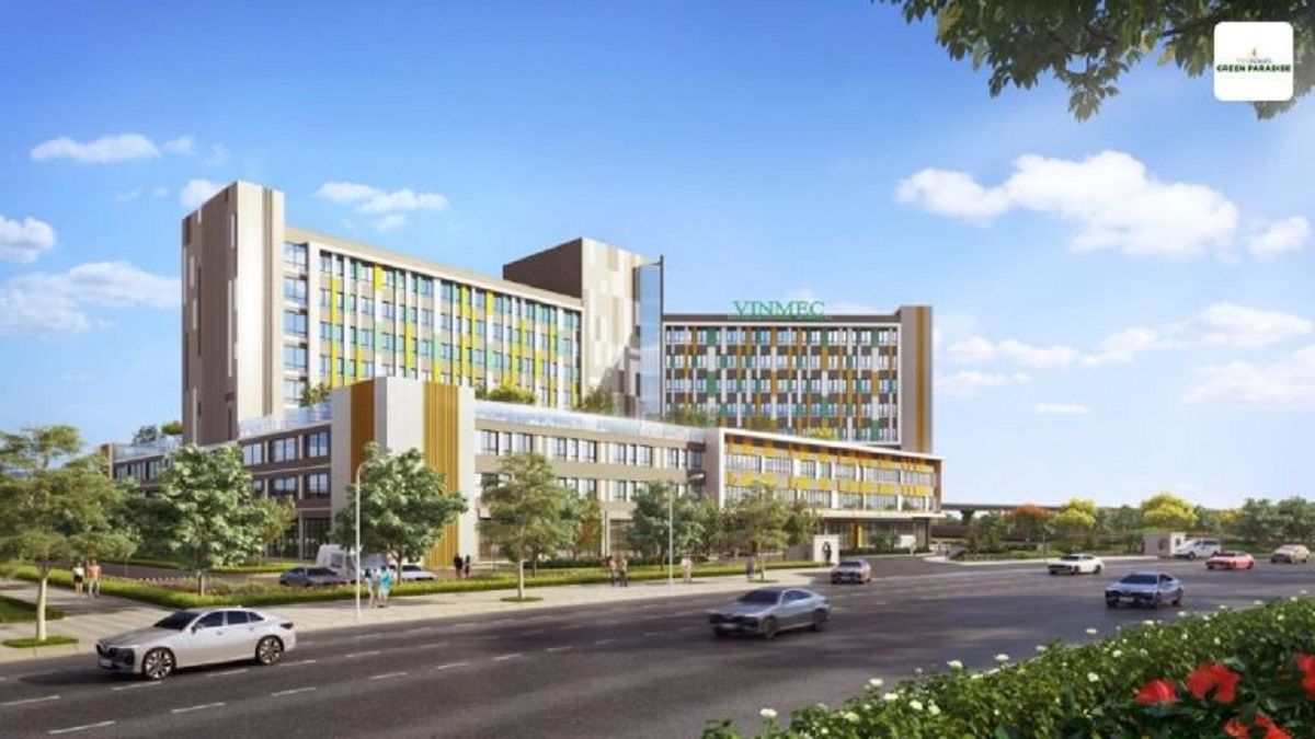 Phối cảnh Vinmec tại dự án Vin Cần Giờ